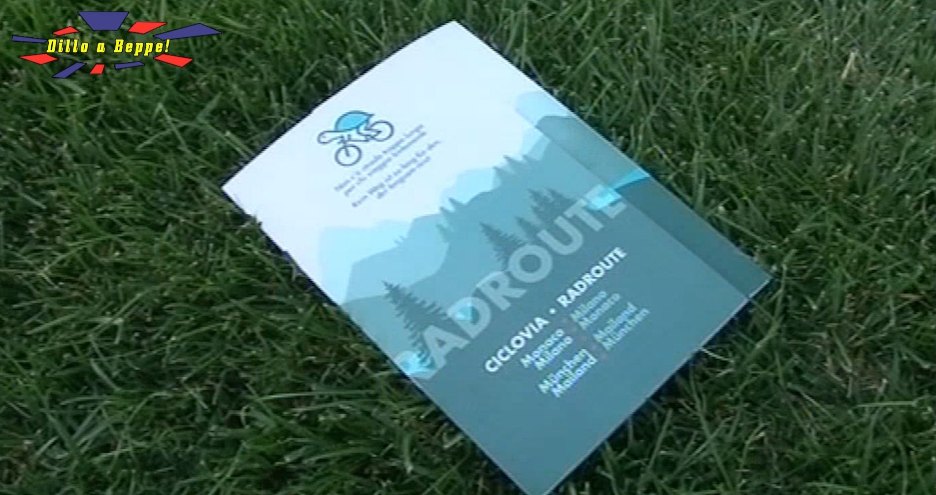 Dillo a Beppe all'inaugurazione della ciclovia Radroute